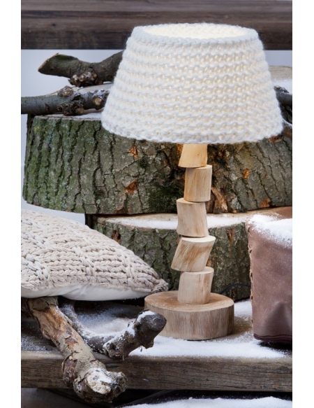 Lampa stojąca Wood